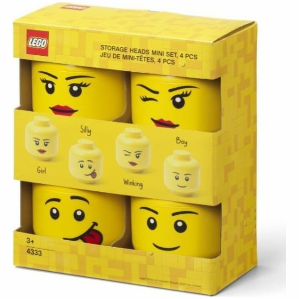 LEGO LEGO Classic 43330800 Sada 4 mini hlav