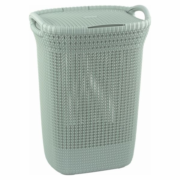 Curver Knit 57L koš na prádlo, modrý (228411)