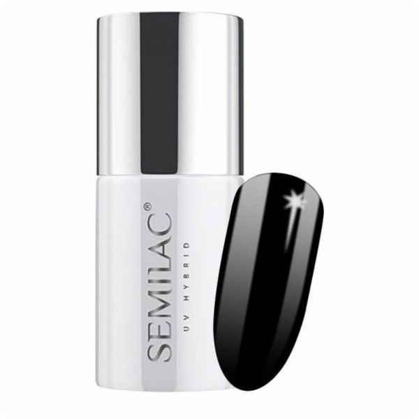 Semilac Semilac Hybrid Varnish 300 Perfect Black 7 ml