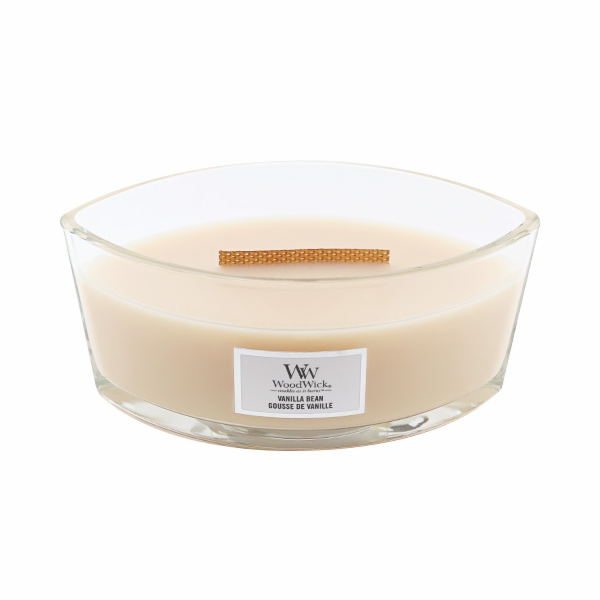 Svíčka WoodWick loď, Vanilla Bean, Vanilka, 453.6 g