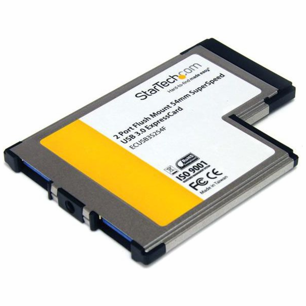 StarTech ExpressCard/?54 řadič – 2x USB 3.0 (ECUSB3S254F)