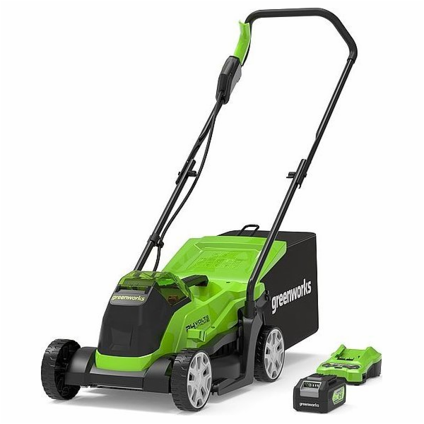 33 cm cordless mower Greenworks GD24LM33K4 - 2516107UB - ...