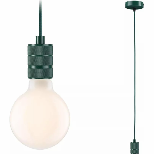 Neordic Tilla závěsná lampa max1x60W E27 tmavě zelená 230...