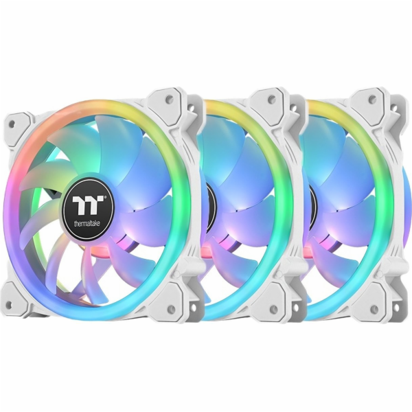 SWAFAN 12 RGB Radiator Fan TT Premium Edition White (3-Fa...