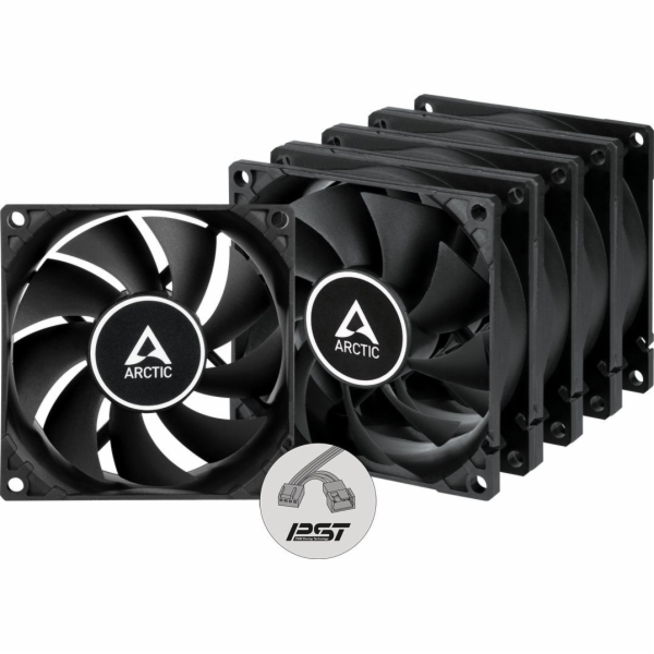 Ventilátor Arctic F8 PWM PST po 5 kusech (ACFAN00261A)