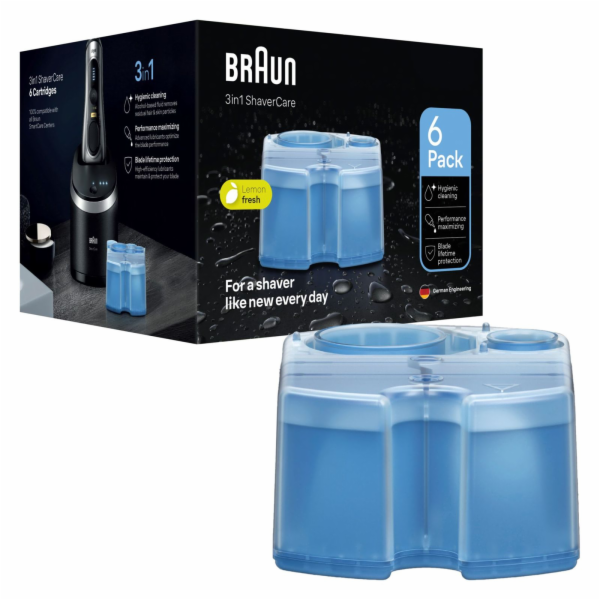 Braun Clean & Renew čisticí kazeta CCR 2 (5+1 balení)