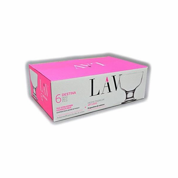 Zmrzlinový set Lav, 0,285 l, 6 ks