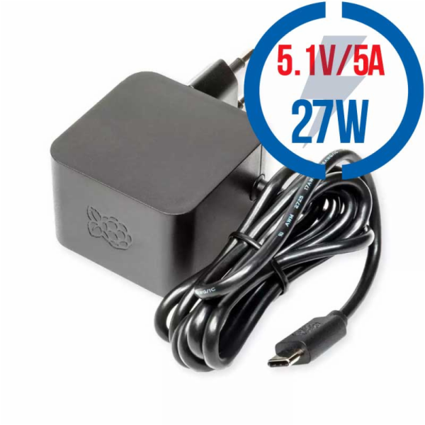 Raspberry Pi Foundation Raspberry Pi 5 Oficiální napájecí...