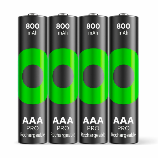 1x4 GP ReCyko Pro NiMH Battery AAA/Micro 800mAh Pro