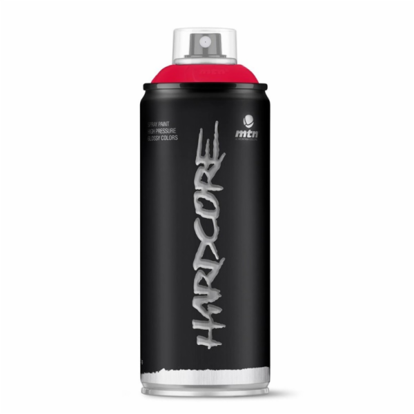 Aerosolová barva Montana Hardcore, červená, 0,4l