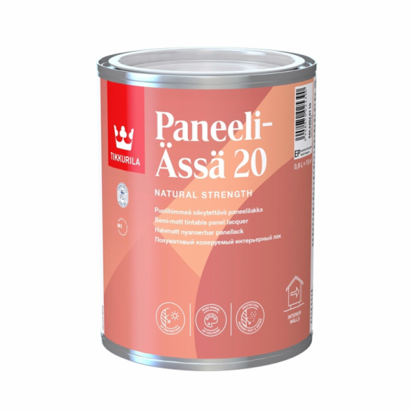 Lak Tikkurila Paneeli Assa 20 EP, polomatný, 0,9l