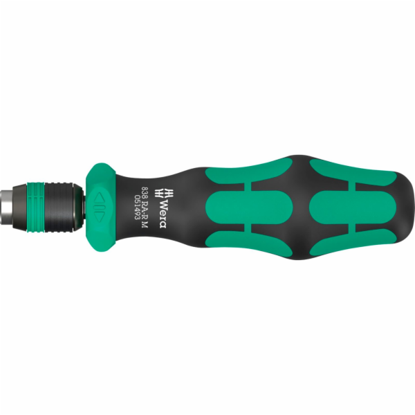 Wera 838 RA-R M Bitholding Screwdriver w.Ratchet func. 1/4