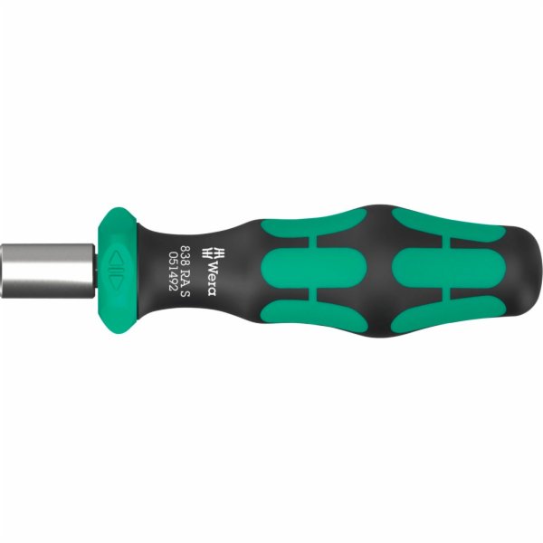 Wera 838 RA S Bitholding Screwdriver w.Ratchet func.1/4