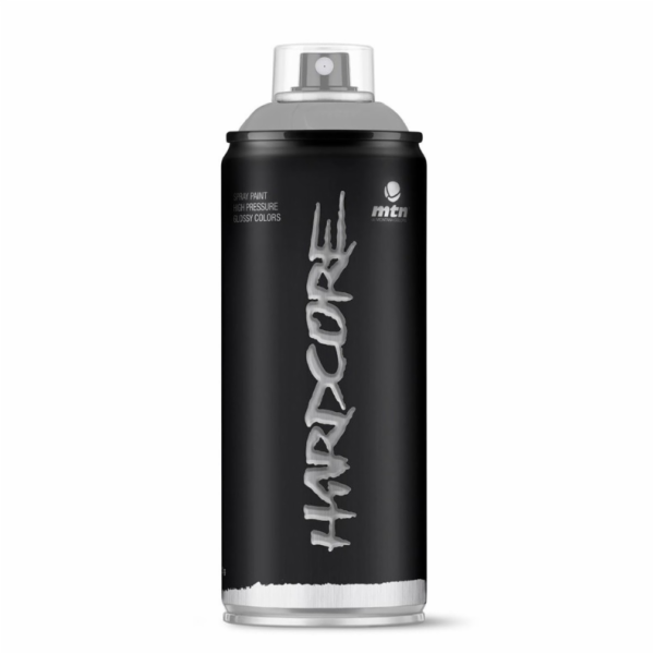 Aerosolová barva Montana Hardcore, šedá, 0,4l