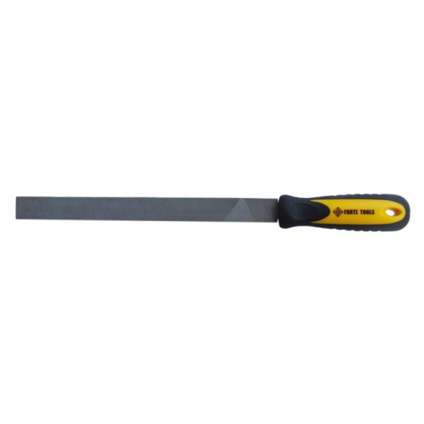 Plochý kovový pilník Forte Tools, 250 mm