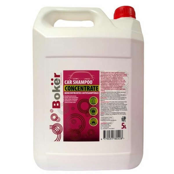 Autošampon, koncentrát, Boker 5 l