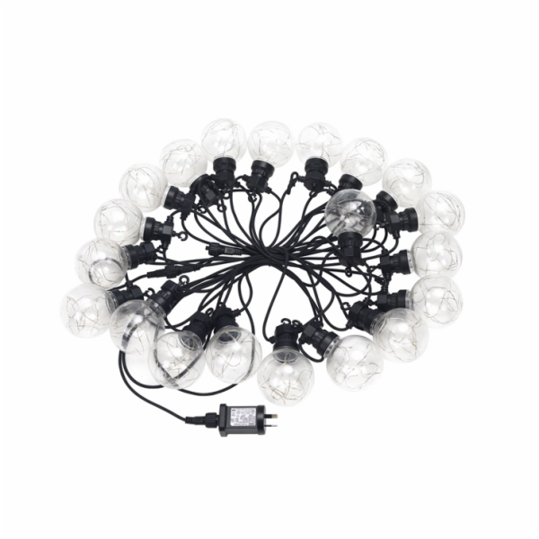 Žárovková girlanda Domoletti BDG80-10-3.2, 5 m, teplá bílá