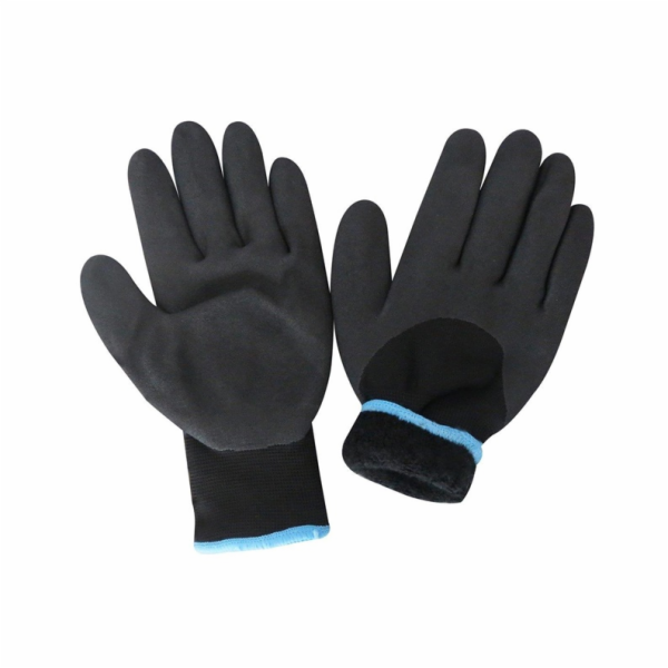 Rukavice potažené latexem, velikost XL