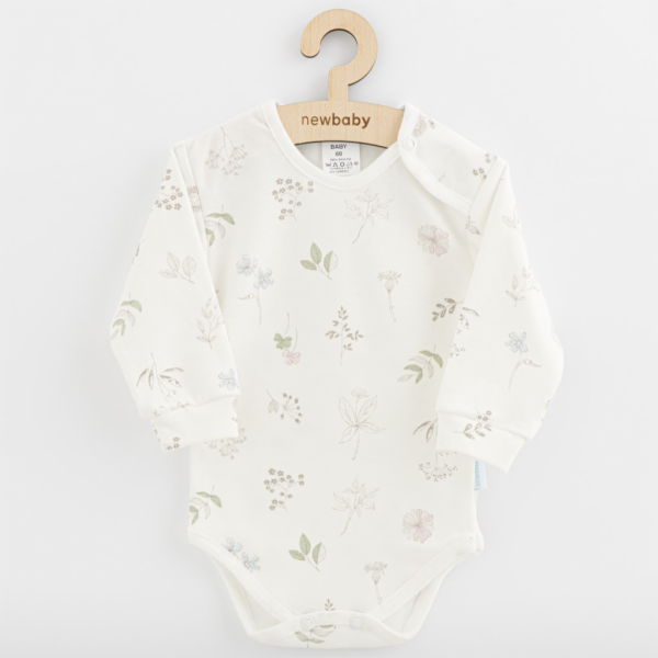 Kojenecké bavlněné body s dlouhým rukávem New Baby Zoe Ve...