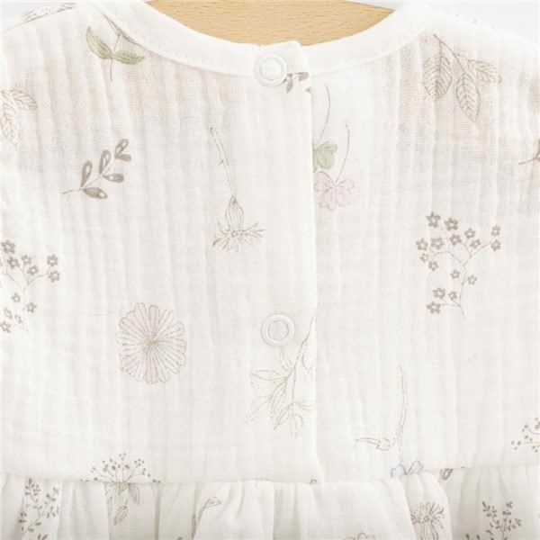 Kojenecké mušelínové šaty New Baby Zoe Vel.80 (9-12m)