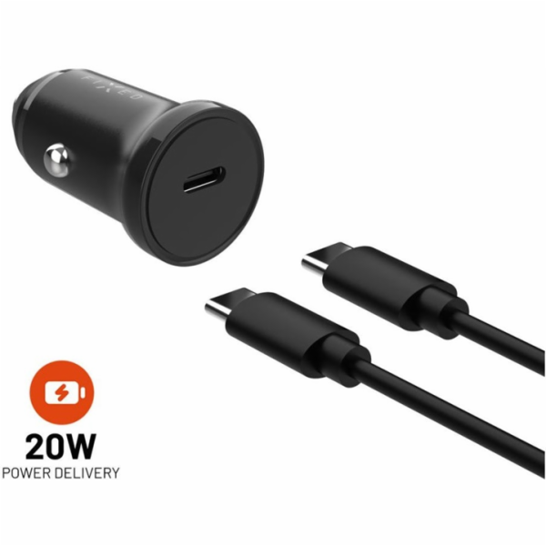 Fixed autonabíječky USBC FIXCC20N-CC-BK