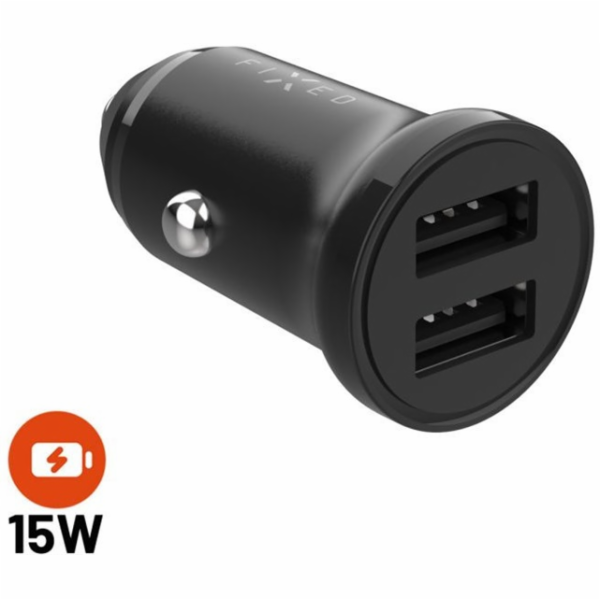 Nabíječka FIXED s 2xUSB výstupem, 15W Smart Rapid Charge,...