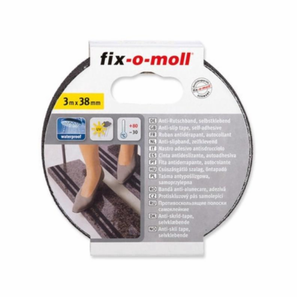 Lepicí protiskluzová páska Fix-O-Moll 3567012, 3m