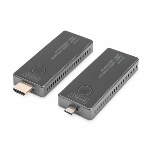 DIGITUS DS-55324 4K Wireless Video Extender Set, 30 m (US...