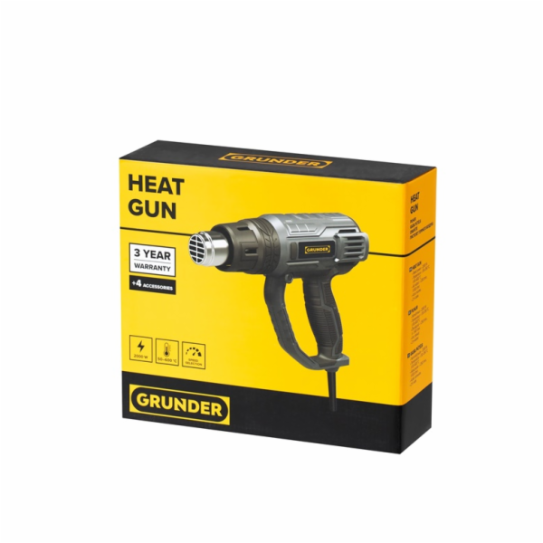 Grunder HZ-HG12-E202X, 2000W Rychlovarná konvice