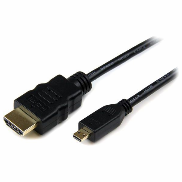 StarTech HDMI Micro - HDMI kabel 3m černý (HDADMM3M)