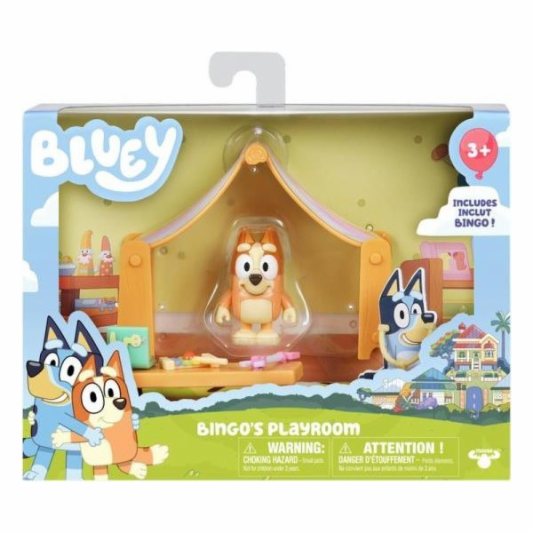 Tm Toys Bluey Blue Figurka - Herní set + Figurka psa