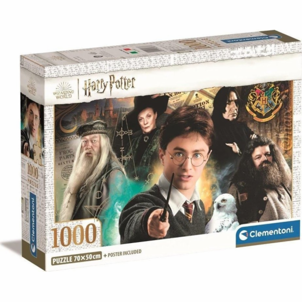 Clementoni CLE puzzle 1000 Kompaktní Harry Potter 39787