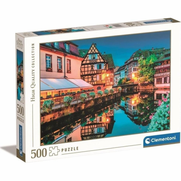 Clementoni CLE puzzle 500 HQ Štrasburk staré město 35147