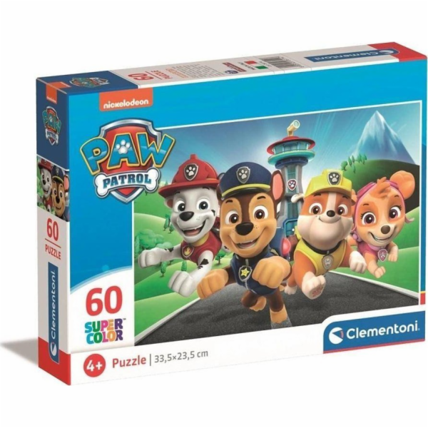 Clementoni CLE puzzle 60 SuperKolor Paw Patrol 26114