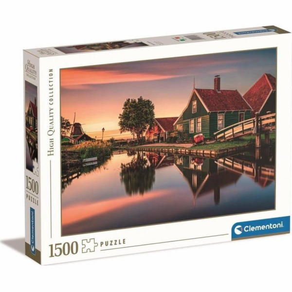 Clementoni CLE puzzle 1500 HQ Zaanse Schans 31696