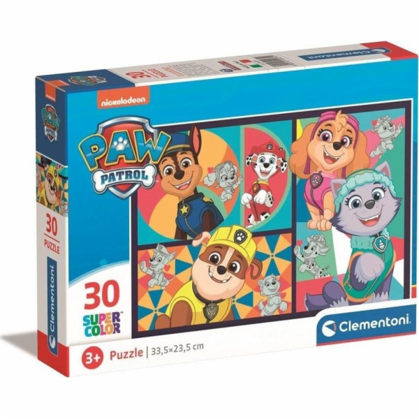 Clementoni CLE puzzle 30 SuperKolor Paw Patrol 20275