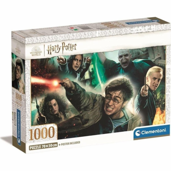 Clementoni CLE puzzle 1000 Kompaktní Harry Potter 39788