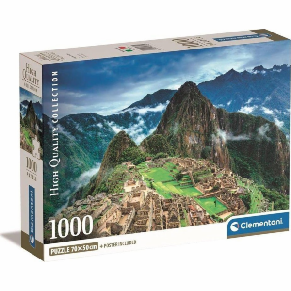 Clementoni CLE puzzle 1000 Kompaktní Machu Picchu 39770