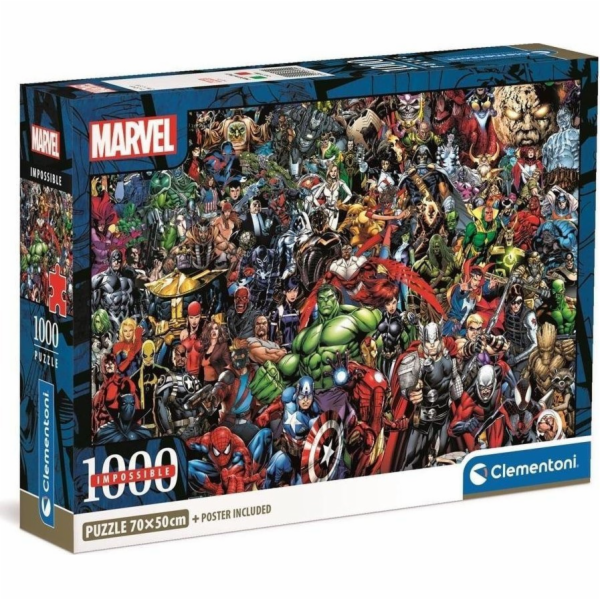 Clementoni CLE puzzle 1000 Kompaktní Impoissible Puzzle! ...