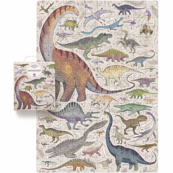 Czuczu Puzzle 200 dílků Puzzlove dinosauři