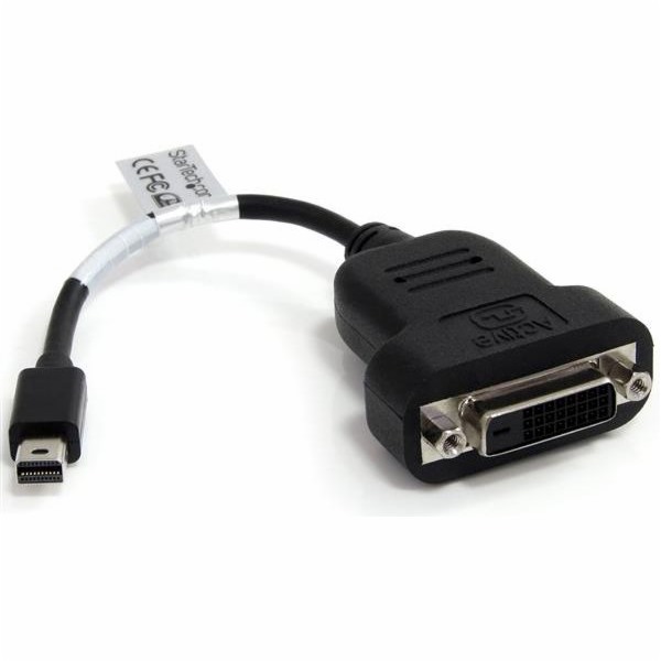 StarTech DisplayPort Mini AV adaptér – DVI-D 0,2 m černý ...