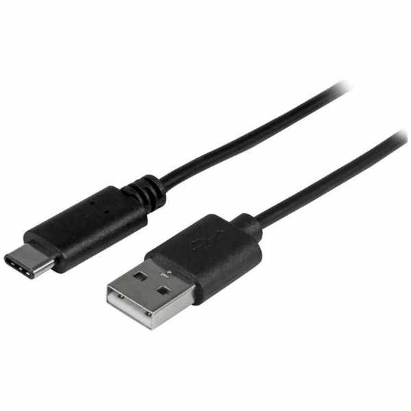 StarTech USB-A - USB-C USB kabel 1 m černý (USB2AC1M)
