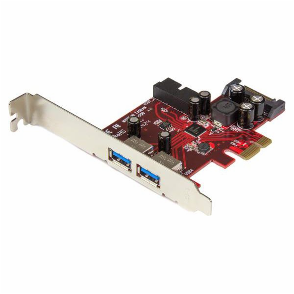 StarTech PCIe x1 řadič – 2x USB 3.0 + 19pin USB 3.0 (PEXU...