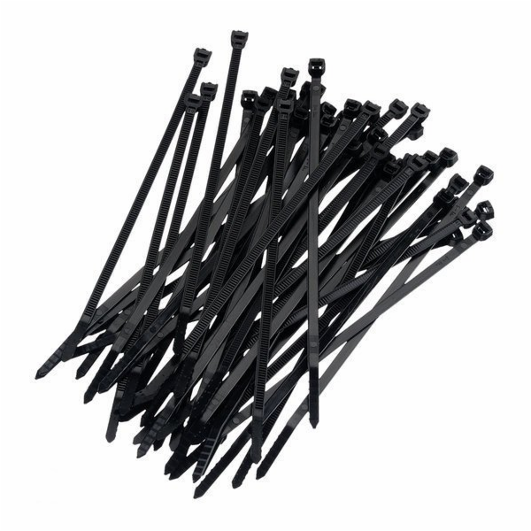 Onnline Stahovací páska 160x4,8mm černá CV-160STW