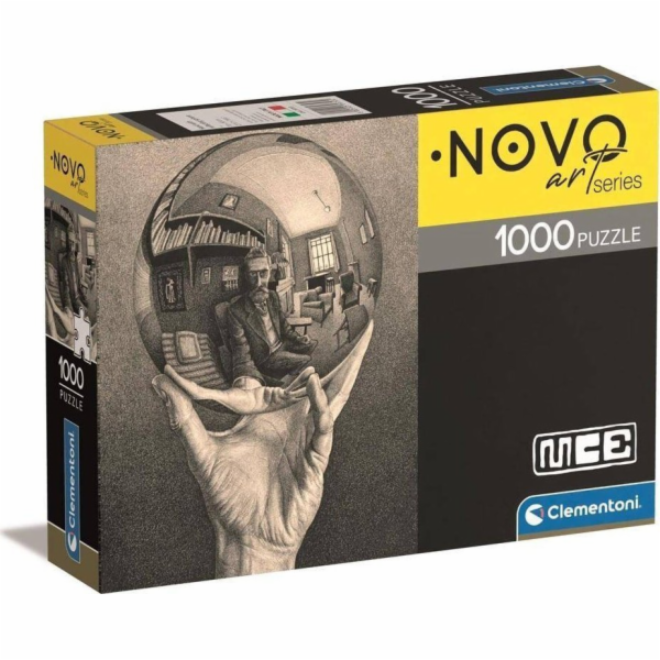 Clementoni CLE puzzle 1000 CompactArtColl MCEScher Hand.3...