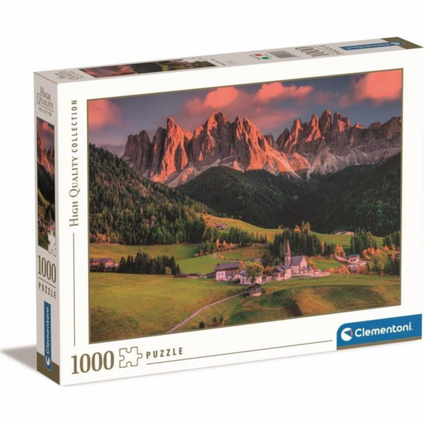 Clementoni PUZZLE 1000EL CLM 39743 MAGICKÉ DOLOMITY PUD