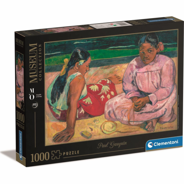 Clementoni CLE puzzle 1000 Museum Gauguin Femm.deTahiti 3...