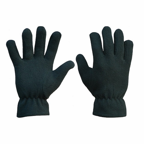 Reis Fleece rukavice černá 8 (RPOLAREXB8)