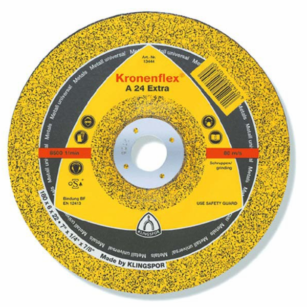 Klingspor Konvexní kotouč A24 Extra pro řezání kovů 125mm...