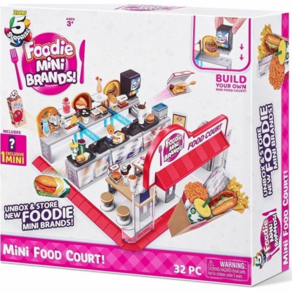 Figurka Zuru Sada s figurkami Mini Brands Mini Food Court